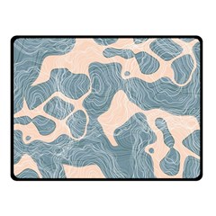 Abstract Art Line Lines Pattern Texture Fleece Blanket (small) by Wegoenart