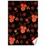 Autumn Night Pattern Glitter Canvas 24  x 36  23.35 x34.74  Canvas - 1