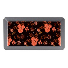 Autumn Night Pattern Glitter Memory Card Reader (mini) by Wegoenart