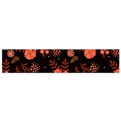 Autumn Night Pattern Glitter Small Flano Scarf by Wegoenart