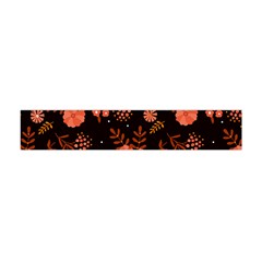 Autumn Night Pattern Glitter Flano Scarf (mini) by Wegoenart