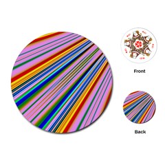 Background-colors-colorful-design Playing Cards Single Design (round)