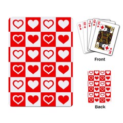 Background-card-checker-chequered Playing Cards Single Design (rectangle)