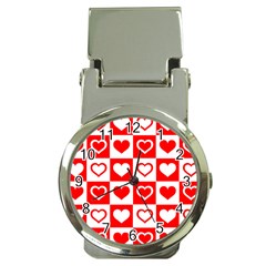 Background-card-checker-chequered Money Clip Watches