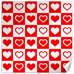 Background-card-checker-chequered Canvas 20  X 20 