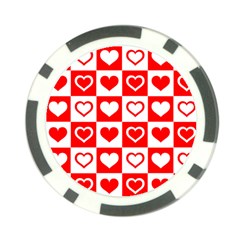 Background-card-checker-chequered Poker Chip Card Guard by Pakrebo