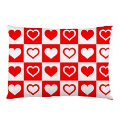 Background-card-checker-chequered Pillow Case