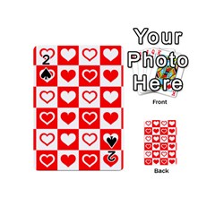 Background-card-checker-chequered Playing Cards 54 Designs (mini)