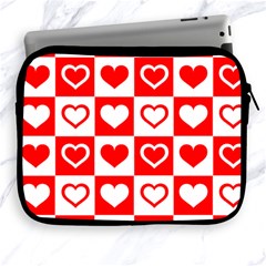 Background-card-checker-chequered Apple Ipad 2/3/4 Zipper Cases