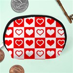 Background-card-checker-chequered Accessory Pouch (Medium) Back