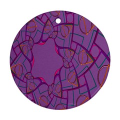 Abstract-1 Ornament (round) by nateshop