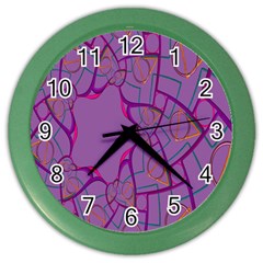 Abstract-1 Color Wall Clock by nateshop