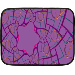 Abstract-1 Fleece Blanket (mini) by nateshop