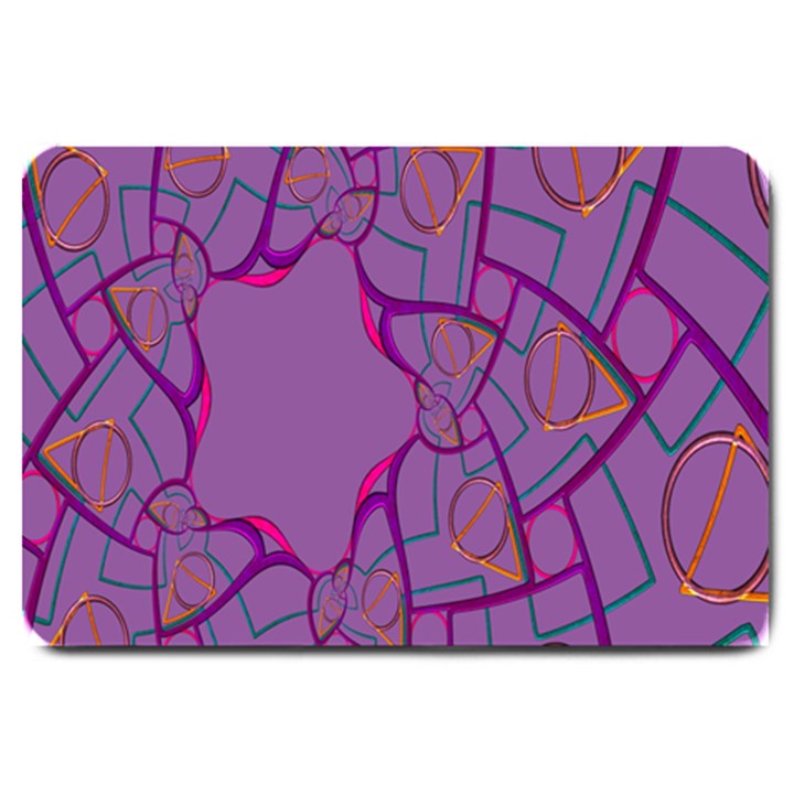 Abstract-1 Large Doormat 