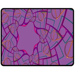 Abstract-1 Fleece Blanket (medium)  by nateshop