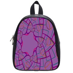 Abstract-1 School Bag (small) by nateshop