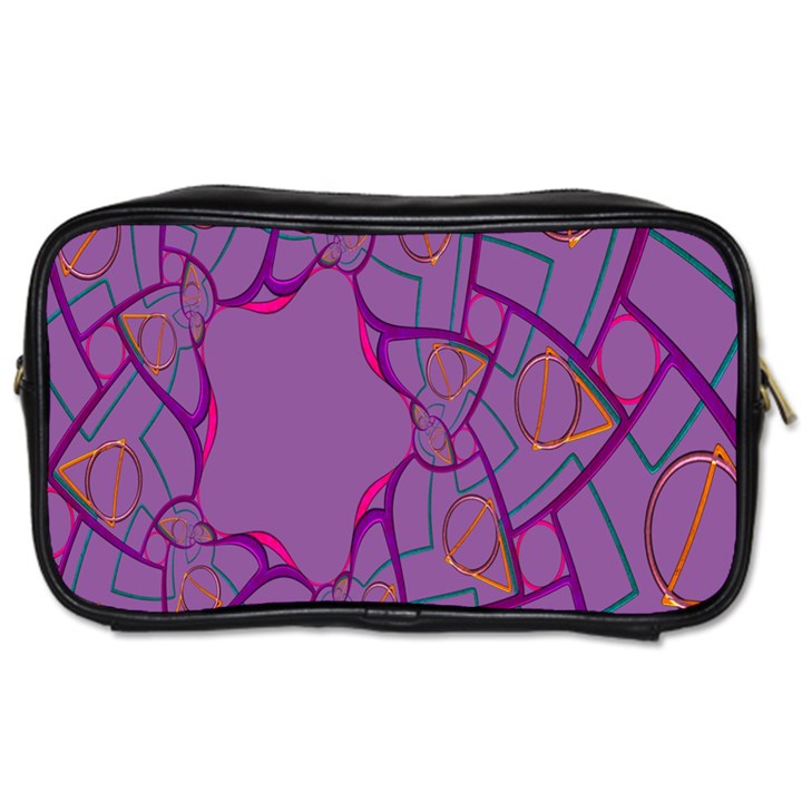 Abstract-1 Toiletries Bag (Two Sides)