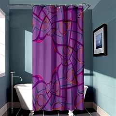 Abstract-1 Shower Curtain 36  X 72  (stall)  by nateshop