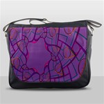 Abstract-1 Messenger Bag Front