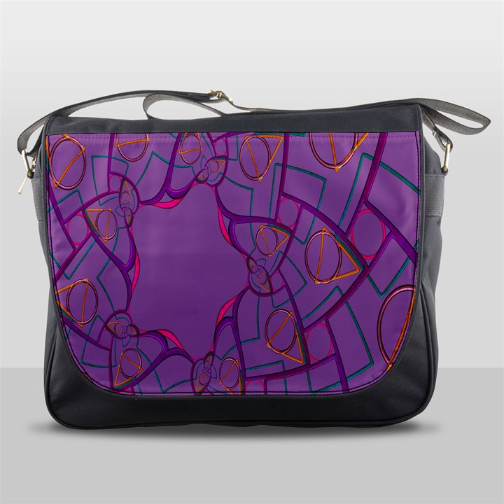 Abstract-1 Messenger Bag