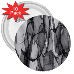 Abstract-black White (1) 3  Buttons (10 Pack)  by nateshop