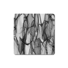 Abstract-black White (1) Square Magnet by nateshop