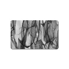 Abstract-black White (1) Magnet (name Card) by nateshop