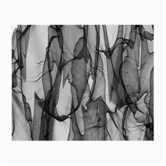 Abstract-black White (1) Small Glasses Cloth by nateshop