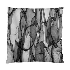 Abstract-black White (1) Standard Cushion Case (one Side) by nateshop