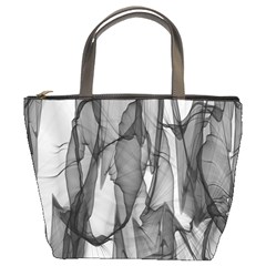 Abstract-black White (1) Bucket Bag by nateshop