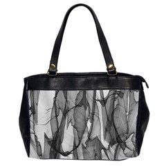 Abstract-black White (1) Oversize Office Handbag (2 Sides) by nateshop