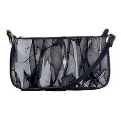 Abstract-black White (1) Shoulder Clutch Bag by nateshop