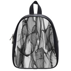 Abstract-black White (1) School Bag (small) by nateshop