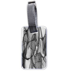 Abstract-black White (1) Luggage Tag (two Sides) by nateshop