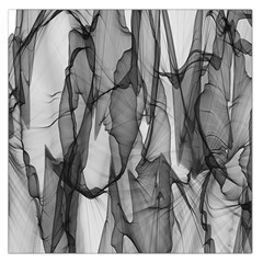 Abstract-black White (1) Square Satin Scarf (36  X 36 ) by nateshop