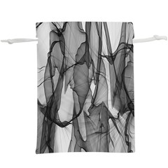 Abstract-black White (1)  Lightweight Drawstring Pouch (xl) by nateshop