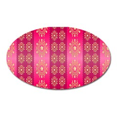 Background-15 Oval Magnet by nateshop