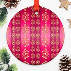 Background-15 Ornament (round) by nateshop