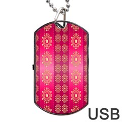 Background-15 Dog Tag Usb Flash (one Side) by nateshop