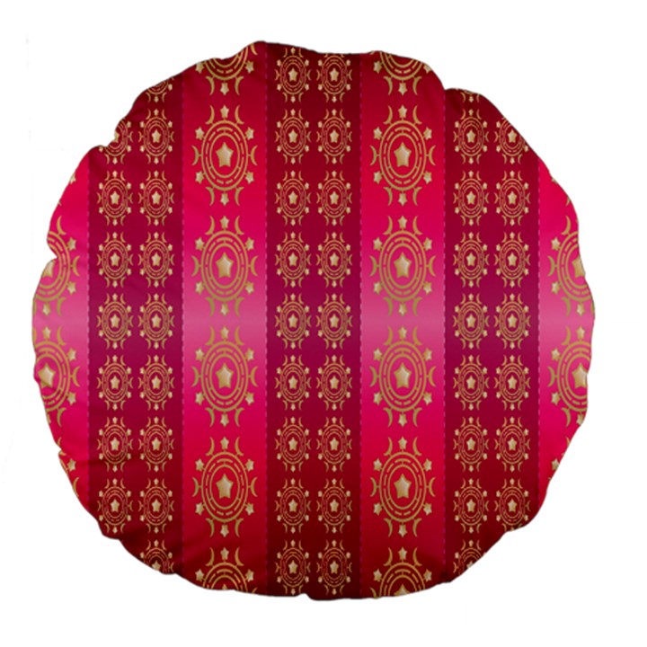 Background-15 Large 18  Premium Flano Round Cushions