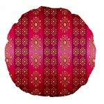 Background-15 Large 18  Premium Flano Round Cushions Back