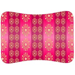 Background-15 Velour Seat Head Rest Cushion by nateshop