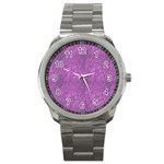 Background-17 Sport Metal Watch Front