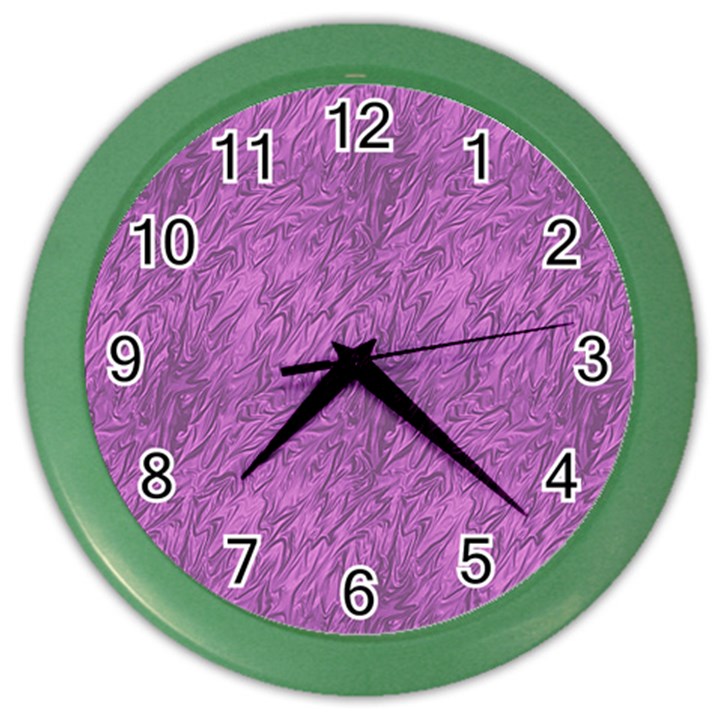 Background-17 Color Wall Clock