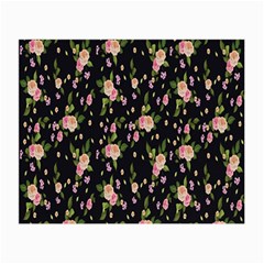 Background-roses Small Glasses Cloth by nateshop