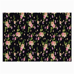 Background-roses Large Glasses Cloth by nateshop