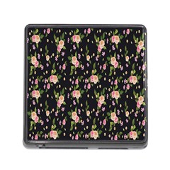 Background-roses Memory Card Reader (square 5 Slot) by nateshop