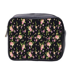 Background-roses Mini Toiletries Bag (two Sides) by nateshop