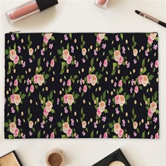 Background-roses Cosmetic Bag (xxl) by nateshop