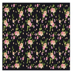 Background-roses Square Satin Scarf (36  X 36 ) by nateshop